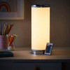 LITECRAFT Glow Starburst Table Lamp Cylinder Colour Changing LED Base