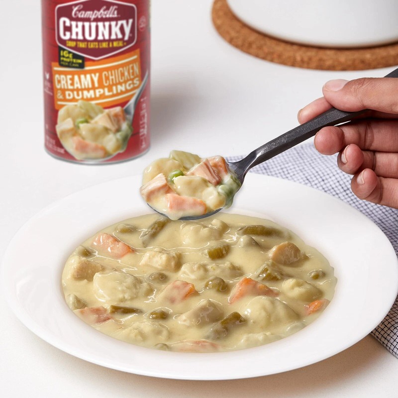Campbell's Chunky Soup, Creamy Chicken and Dumplings 🍲 18.8 oz