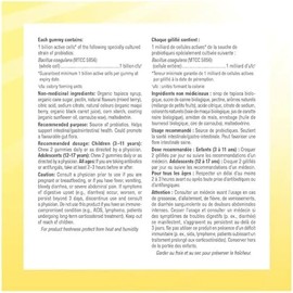 Sesame Street Healthy Tummy Probiotic Gummies, 50 Count – Supports Digestive Health for Kids 3+