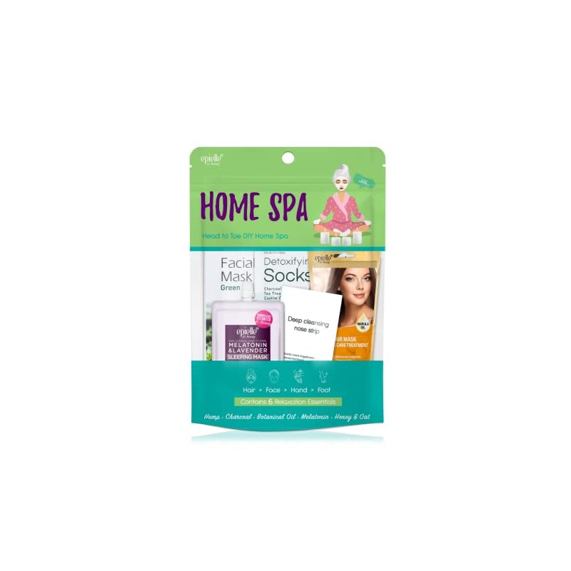 Epielle Home Spa Kit - At-Home Relaxation Essentials for Radiant