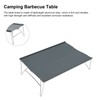 Camping Barbecue Table Lightweight Aluminum Alloy Portable Corrosion Resistance Picnic