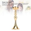 2 Pcs Wedding Flower Stand Exquisite Metal Candle Holder Wedding