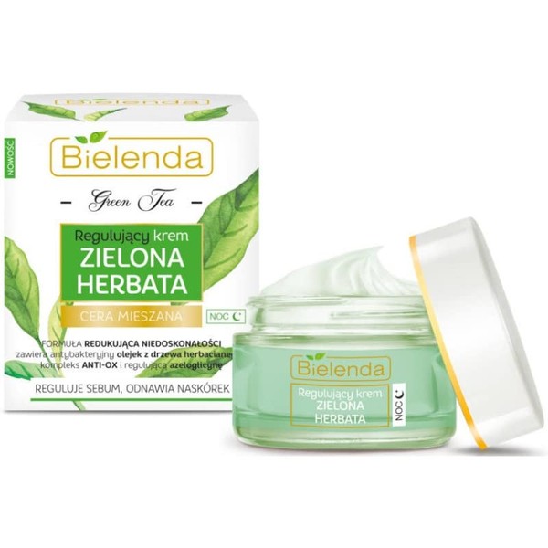 Bielenda Green Tea Night Cream for Impure, Oily and Combination
