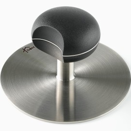 TheDOM Smash Burger Press Stainless Steel - 6" Heavy Duty Durable Burger Smasher, Ergonomic Detachable Handle, Dishwasher Safe, Grill Press for Smash Burgers