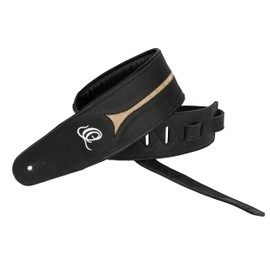 Ortega OSBS-2 Bass Genuine Leather Strap Vintage Ash Guitar Strap, multicoloured