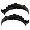TRQ Front Inner Fender Liner Set Compatible with 2003-2007 Honda