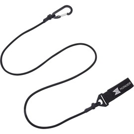 MOPHOEXII Paddle Leash Safety Rod Bungee Rod Holder Gripping Gear,Kayak Paddle Tether Lightweight Coiled Kayak Paddle Leash for SUP Kayaking Canoing Fishing Boating
