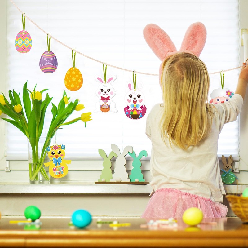 ZKFSIE Easter Crafts for Kids, Easter Arts and Crafts Foam