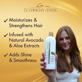 Dominican Magic Nourishing Shampoo - Gentle Cleanse, Strenghtens Hair, For Natural Professional Hair Care, 15.87 Oz, 15.87 Ounces