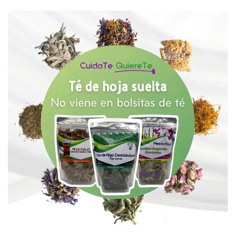 Té Quiere Te eucalipto en herbal Sin ser Amargo 50 g