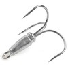Snagging Hooks Weighted Treble Hooks, 5pcs Weighted Fishing Hooks Large