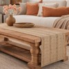Merzio Boho Table Runner Macrame Cream Beige Woven Cotton, Linen
