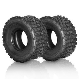 22x10-9 ATV Tires 22x10x9 Rear Quad Sport Tires All Terrain UTV Tires 22x10.00-9 Tubeless 6PR Mud Sand Snow Tires, Set of 2