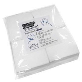 Nadomine Million Cleansing Sheets Disposable Sponge, 200 Pieces, 1 Piece / 나도미인 밀리언 클렌징시트 일회용 해면, 200개입, 1개
