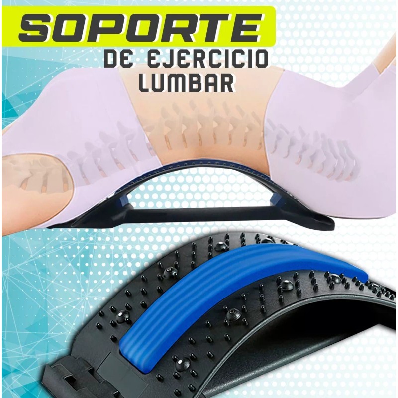 J.H COMPANY Soporte De Ejercicio Lumbar Correccion Postura Espalda Js-03