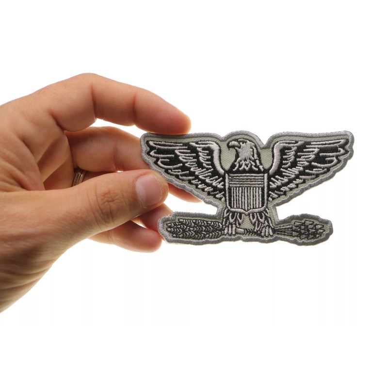 Ivamis Colonel Eagle Insignia Patch- 4x2.1 inch - P5772