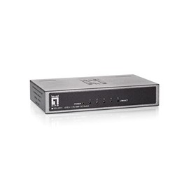 Level One FEU-0511 4-Port Fast Ethernet Switch with 100BaseFX SC Port