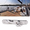10in Bow Cleat 316 Stainless Steel Polished Mirror Finish Anchoring
