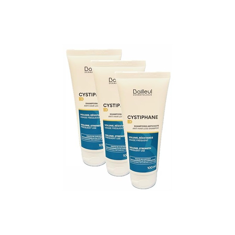 Bailleul Cystipahne Anti Hair Loss Shampoo Volume Resistance Frequent Use