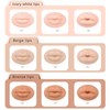 YEEFAIRY 3D Silicone Fake Lips Large with Lipstick for Makeup