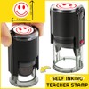 Smiley Face Stamps for Classroom Grading Self-Inking Happy Face Stamp