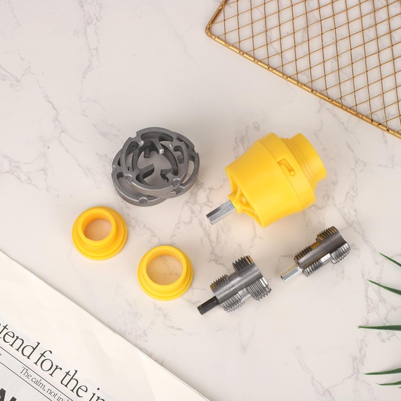 lasuroa 9pcs PVC Pipe Threader Kit for Electric Drill, PVC