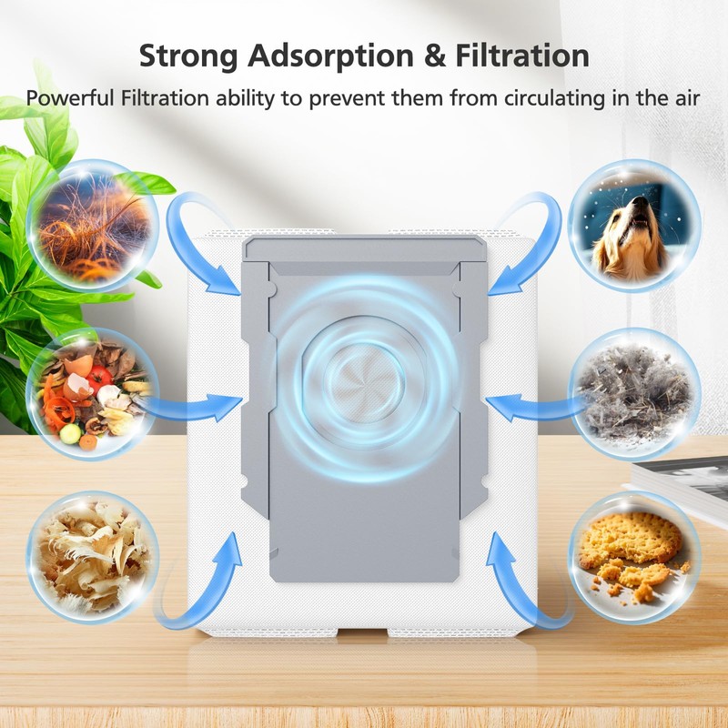 16 Pack Vacuum Bags for irobot Roomba i7, i7+, i8,