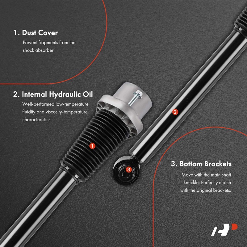 A-Premium Rear Shock Strut Absorber Compatible with Land Rover Range