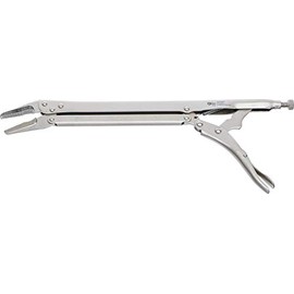 BGS 4496 | Locking Long Nose Grip Pliers | 380 mm