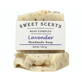 Handmade Lavender Soap - Handmade, Natural, Cold Process, Essential Oil Soap