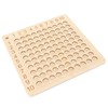 Wooden Multiplication Board Educational Multiplication Game Board for Learning Teaching