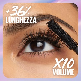 Maybelline New York Mascara Falsies Surreal, For Eyelash Extensions Effect, Lasts Up to 24H, With Helix Brush, 10 ml