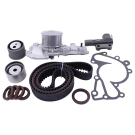 MOTOKU Timing Belt Kit with Hydraulic Water Pump for Hyundai Santa Fe 2.7 2001-2006, Sonata 2.5 2.7 1999-2005, Tiburon 2.7 2003-2008, Tucson 2.7 2005-2009, Kia Optima 2001-2005, Sportage 2.7 2005-2010