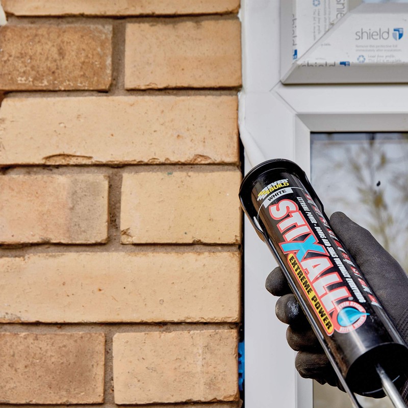 Everbuild Stixall – Extreme Power Sealant and Adhesive – Waterproof
