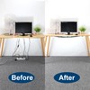 WurdeWindig Cable Management Net Under Desk - Cable Manager Kit-Flexible