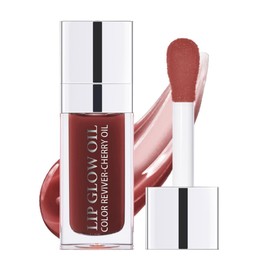 Moisturizing Lip Glow Oil My Glow Lip Oil Hydrating Lip Gloss Lip Gloss 6ml (020# MAHOGANY)