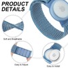 3 Pack Nylon Bracelet for Kids, Airtag Wristband Holder Case,