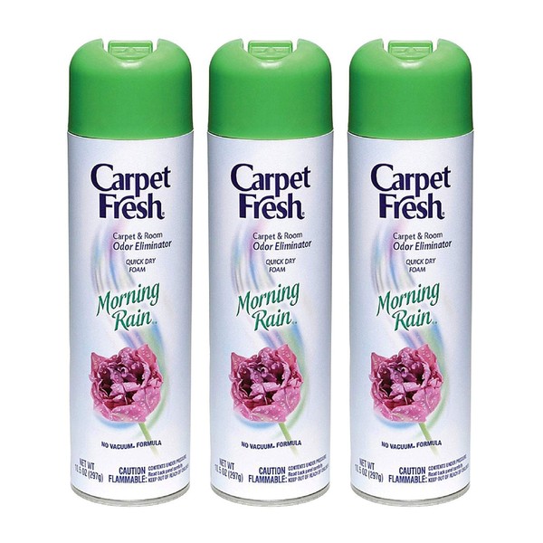 Carpet Fresh No Vacuum Freshener and Deodorizer Spray, Morning Rain