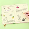WERNNSAI Kids Diary Set for Girls Flamingo Journal Kit -