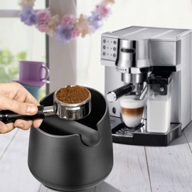 Caja de Café Espresso HuLuHouse® con Barra ExtraíBle y Base Antideslizante que Absorbe Los Golpes, Estilo Barista Duradero para El Hogar Tienda Cocina Oficina Bar Barista