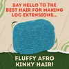 Locsanity Afro Kinky 100% Bulk Natural Human Hair - Braiding