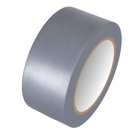 GTSE 2 inch x 108 ft Gray PVC Vinyl Floor Tape, Safety Marking Tape, 6 mil Thick, Suitable for Dance Floors, Gyms, Warehouses, Sports Facilities