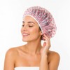 Set de 3 Gorros para Baño Impermeables, Gorra de Ducha