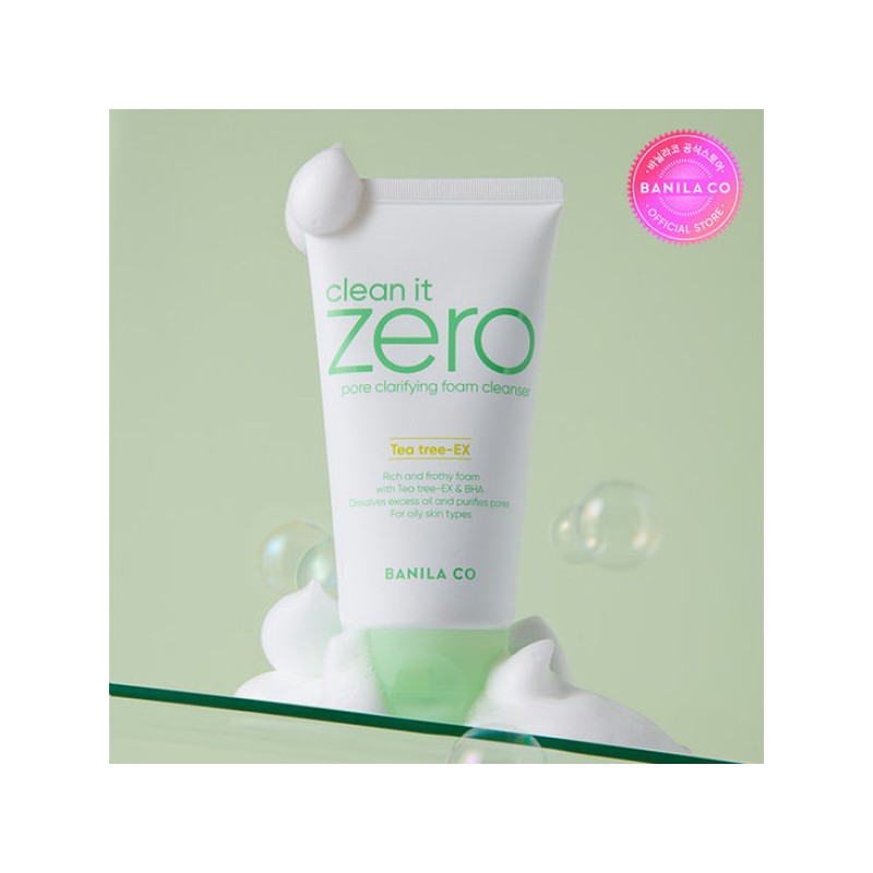 Banila Co. 더블5%쿠폰바닐라코 클린잇제로 포어 클래리파잉 폼클렌저 150ml Double 5%