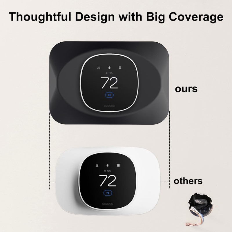 Wall Plate Cover Compatible with New 2025 Ecobee Smart Thermostat