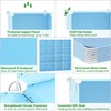 C&AHOME Cube Storage Organizer, 16-Cube Shelves Units, Plastic Storage Cubes,