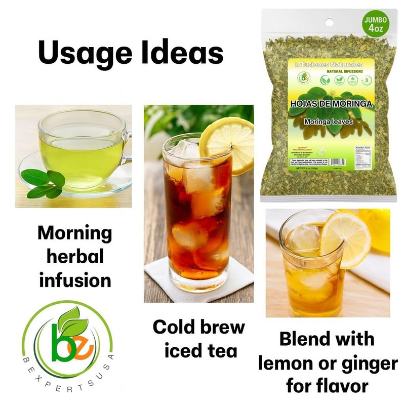 Moringa Leaf Tea – 4 oz (113 g) – 100%