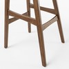 Christopher Knight Home Emmaline Fabric / Walnut Finish Bar Stools,
