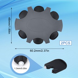 12pcs Wax Filters for Oticon Hearing Aids, Hearing Aids Accessories Parts for Oticon, Hearing Aid Wax Guards Compatible with Oticon Prowax Hearing Aid Filters Cleaning Replacement Kit for Oticon