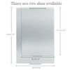 G2PLUS Portable Folding Vanity Mirror, Ultra-Slim Aluminum Shell Travel Mirror,